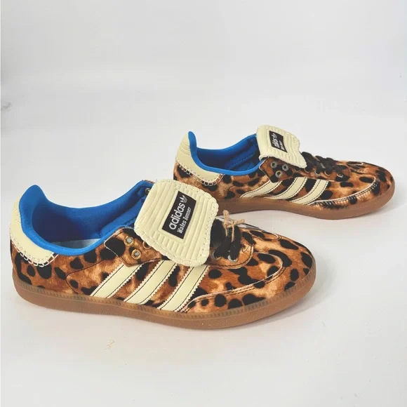 Adidas x Wales Bonner Samba Leopard Print Sneakers - Picture 11 of 12